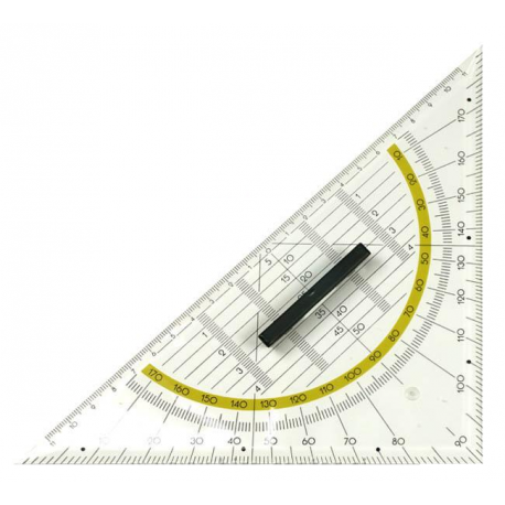 Esquadro Geométrico TimeStudent 22cm