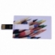 Memoria USB em formato de cartão - 4GB