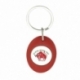 Porta-chaves CR-Z oval. com moeda € para carrinho compras (Ø