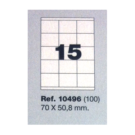 Etiquetas MULTI3, 70x50,8mm (100 folhas)