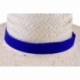 Banda colorida para chapéu de palha