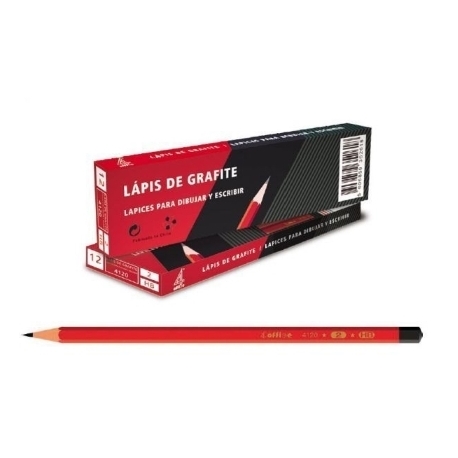 Lápis de grafite Nº2 HB (caixa de 12)