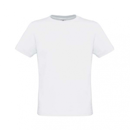T-shirt B&C Men-only 145gr - Branca
