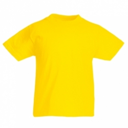 T-shirt Valuem weight 165 gr criança cores