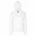 Sweatshirt de Senhora com Capuz 280g - Branca
