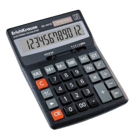 Calculadora electrónica 12 dígitos DC-4412 (N)