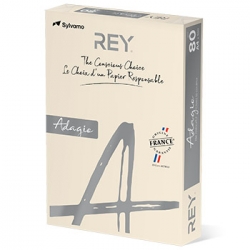 REY ADAGIO - Papel Fotocópia A4 creme/marfim 93