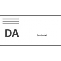 Envelope Branco DA (sem janela) - 110mm x 230mm (500un)