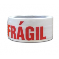Fita adesiva para embalagem FRÁGIL 