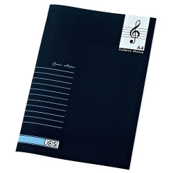 Caderno de Música Azul ANCOR 20 folhas / 60g Classic Stripes